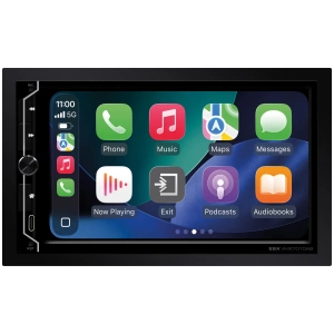 ESX VMX701DAB, vista frontale con Apple CarPlay