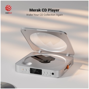 Fosi Audio MERAK | Lettore CD con Uscita Ottica e Cuffie - immagine 2