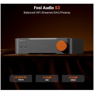 Fosi Audio S3 | Streamer di Rete Bilanciato con DAC - immagine 3