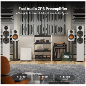 Fosi Audio ZP3 | Preamplificatore Stereo Bilanciato - immagine 2