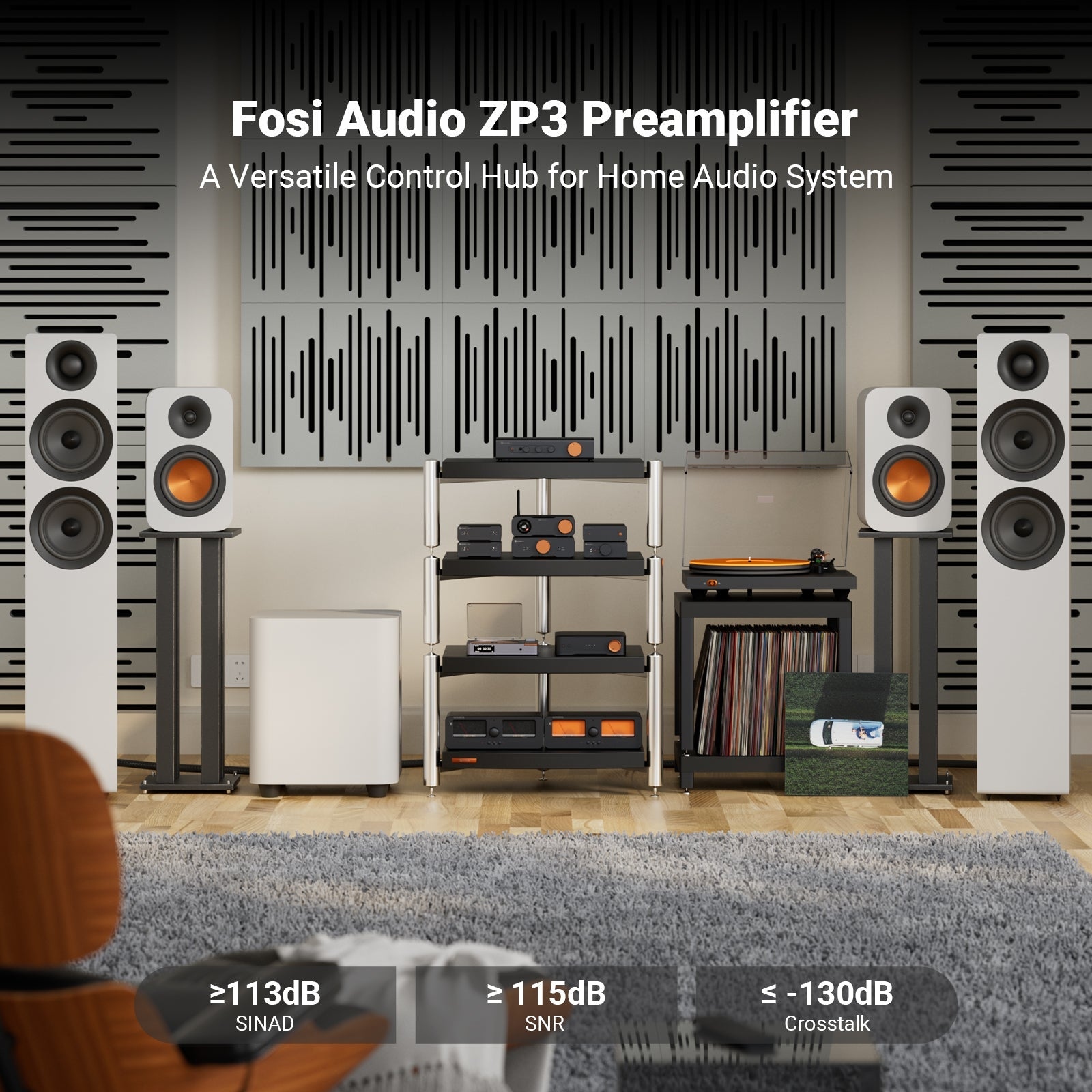 Fosi Audio ZP3 | Preamplificatore Stereo Bilanciato – immagine 2 Fosi Audio ZP3 | Preamplificatore Stereo Bilanciato - immagine 2