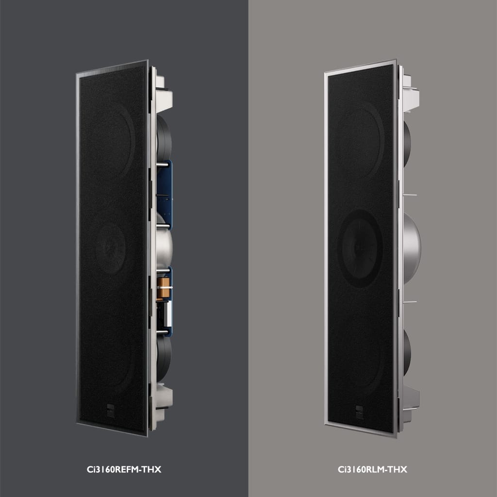 KEF Custom Ci5160RL e Ci5160REF Black Grille Cloth KEF Custom Ci5160RL e Ci5160REF Black Grille Cloth