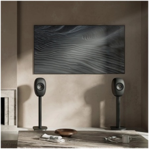 KEF LS LUXE Wireless ECLIPSE BLACK - Sistema Audio Attivo (Coppia) - immagine 2