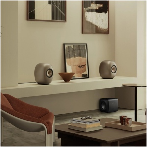 KEF LS LUXE Wireless DUSK TITANIUM - Sistema Audio Attivo (Coppia) - immagine 2
