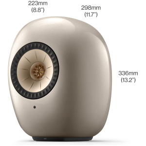 KEF LS LUXE Wireless DUSK TITANIUM - Sistema Audio Attivo (Coppia) - immagine 3