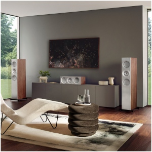 KEF Reference 2c Center Walnut/Silver - immagine 2