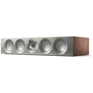 KEF Reference 4c Center Walnut/Silver