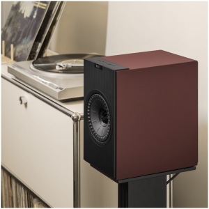 KEF Coda W BURGUNDY - Set di Speaker Attivi (Coppia) - immagine 2