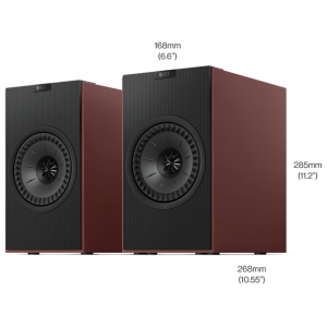 KEF Coda W BURGUNDY - Set di Speaker Attivi (Coppia) - immagine 3