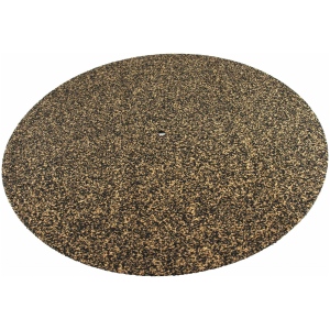 Ludic High Density Cork & Rubber LP Mat – Tappetino per Giradischi - immagine 2