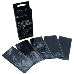Ludic Record Cloth Antistatic 5 pz – Panni Antistatici per Dischi - immagine 2