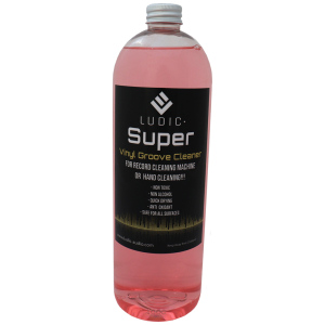 Ludic Super Vinyl Groove Record Cleaner 1 l – Liquido Pulizia Dischi 1 Litro