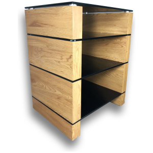 Ludic Vanir Audiorack Oak – Mobile Hi-Fi a 4 Ripiani