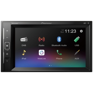 Pioneer AVH-A240DAB | Sintolettore 2 Din CD/DVD con touch-screen da 6,2"