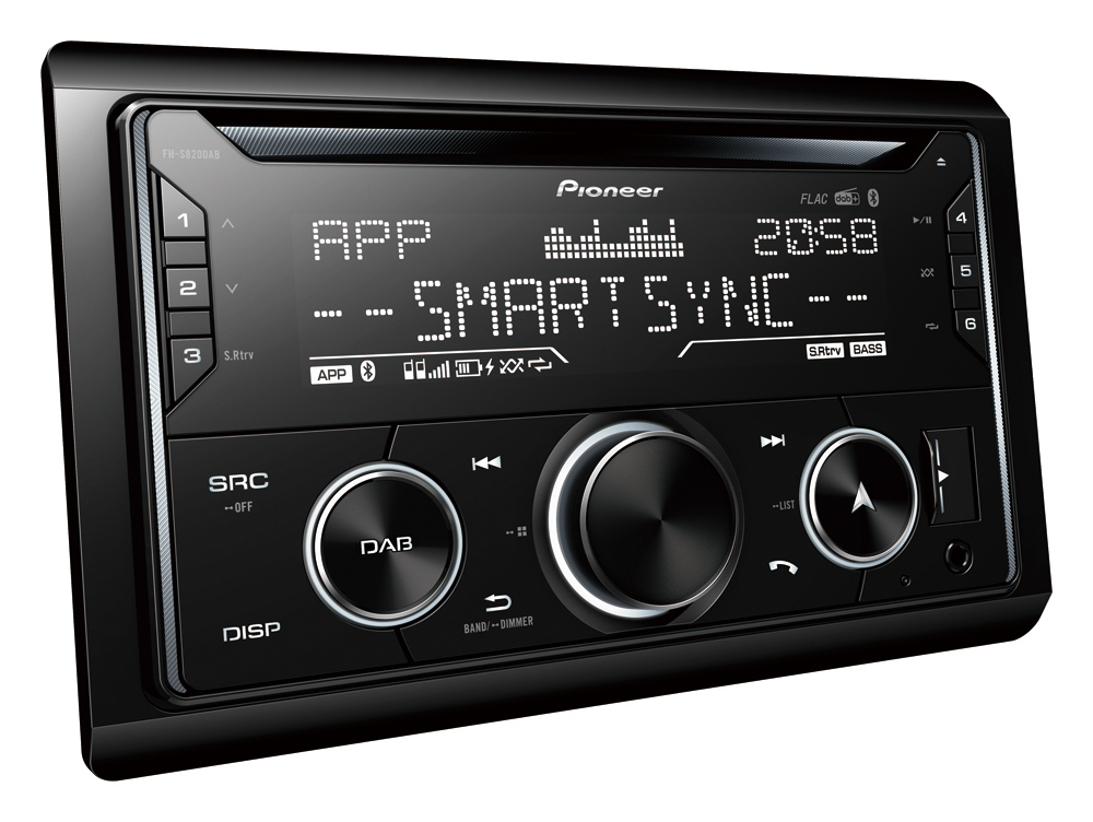 Pioneer FH-S820DAB | Sintolettore CD 2DIN RDS – immagine 2 Pioneer FH-S820DAB | Sintolettore CD 2DIN RDS - immagine 2