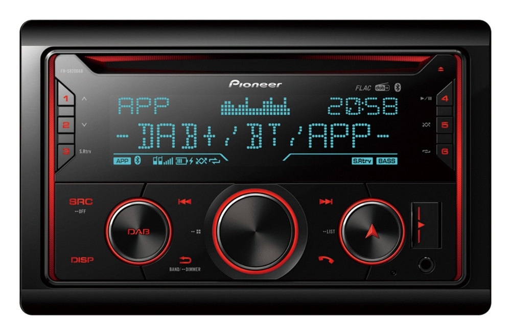 Pioneer FH-S820DAB | Sintolettore CD 2DIN RDS Pioneer FH-S820DAB | Sintolettore CD 2DIN RDS