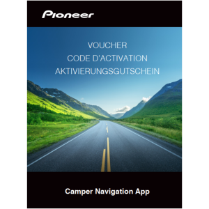 Pioneer PIO-SYGIC01-C | Mappa Camper Europa Sygic per unita SPH-EVO