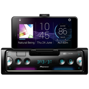 Pioneer SPH-20DAB | Sintolettore mechaless con supporto Smartphone integrato - immagine 3