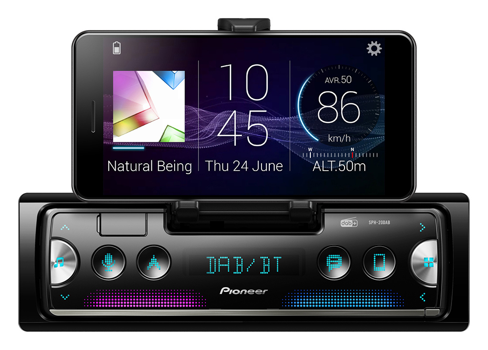 Pioneer SPH-20DAB | Sintolettore mechaless con supporto Smartphone integrato – immagine 3 Pioneer SPH-20DAB | Sintolettore mechaless con supporto Smartphone integrato - immagine 3