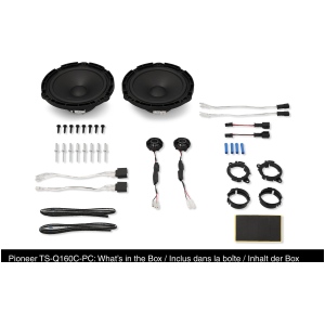 Pioneer TS-Q160C-PC | Kit Diffusori Perfect Fit per Peugeot Citroen - immagine 2