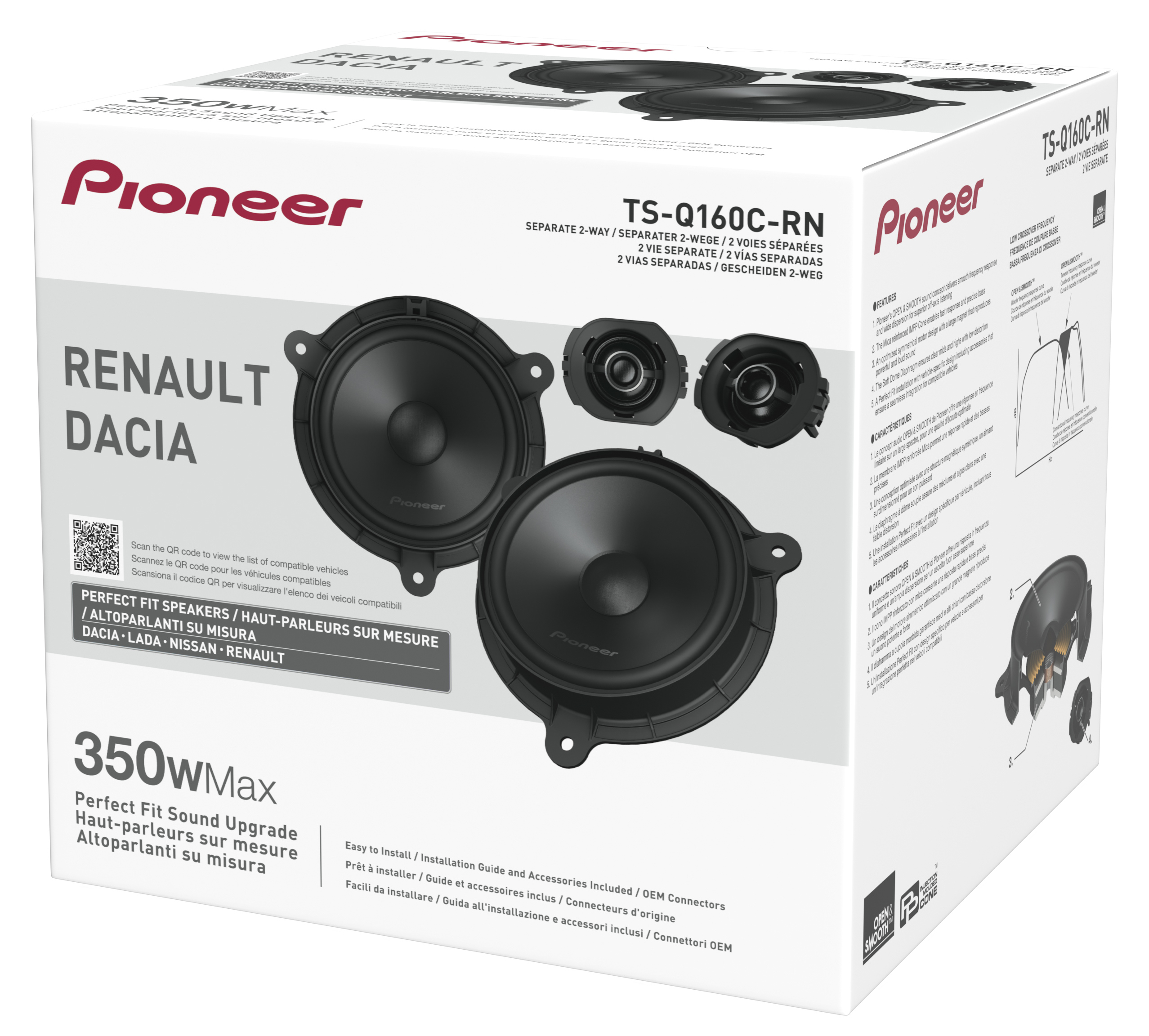 Pioneer TS-Q160C-RN | Kit Diffusori Perfect Fit per Renault – immagine 3 Pioneer TS-Q160C-RN | Kit Diffusori Perfect Fit per Renault - immagine 3