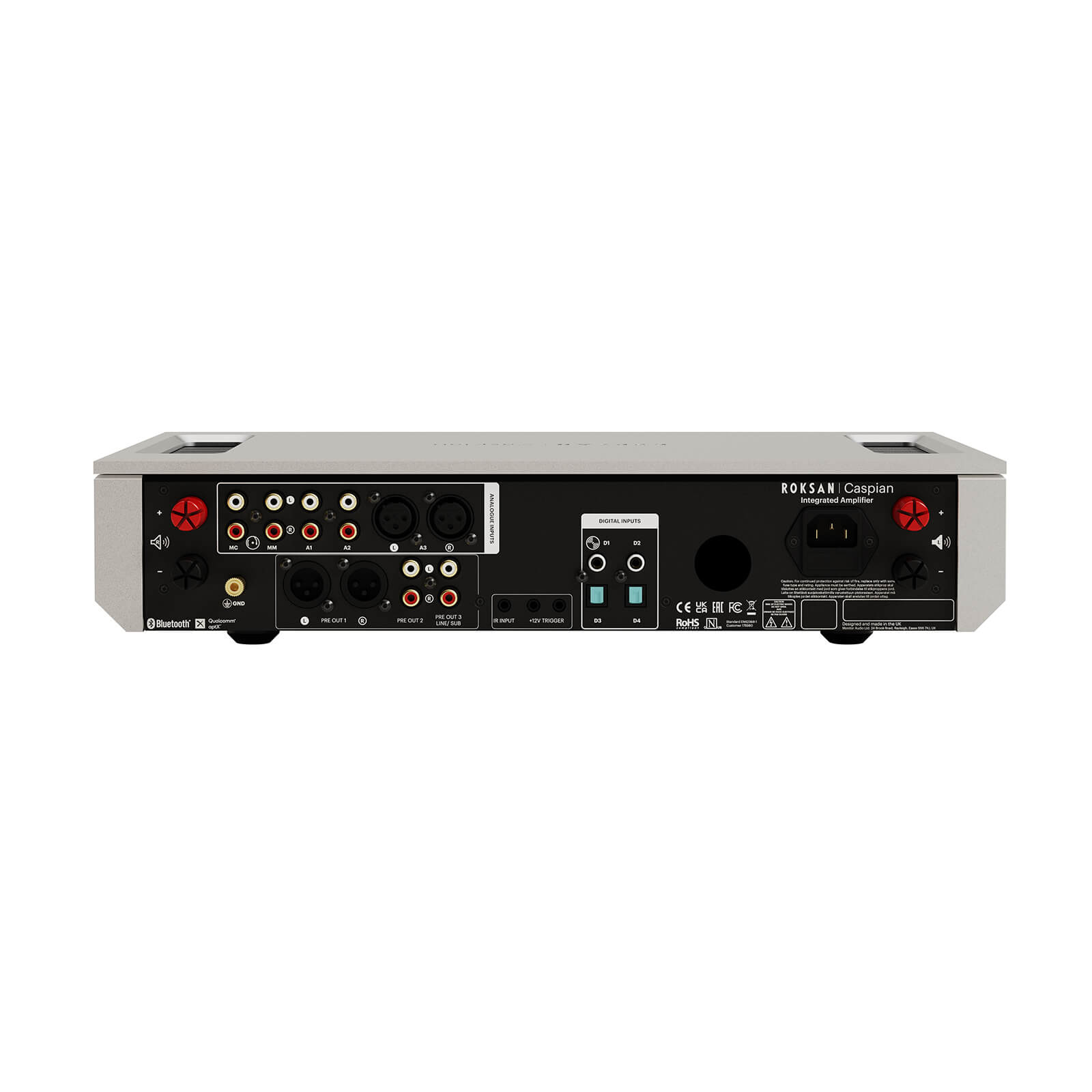 Roksan Caspian 4G Integrated Amplifier – Amplificatore Integrato Stereo con DAC 105 W Roksan Caspian 4G Integrated Amplifier – Amplificatore Integrato Stereo con DAC 105 W