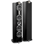 Triangle Signature Alpha – Coppia Diffusori da Pavimento 3 Vie Bass Reflex 200 W - Gloss Black