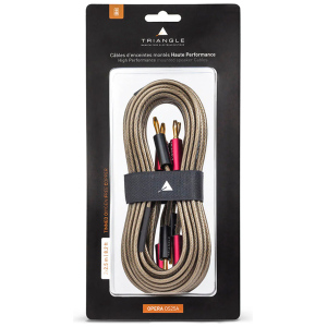 Triangle OS25A – Coppia Cavi per Diffusori OFHC 2,5 mm² 2 × 2,5 m con Banane