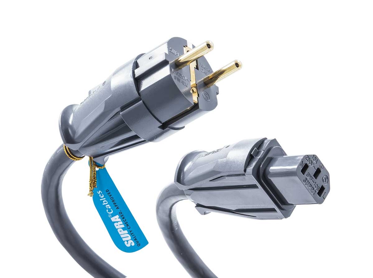 Supra LoRad 2.5 SPC Schuko dritta – IEC C13 (10 A) Supra LoRad 2.5 SPC Schuko dritta – IEC C13 (10 A)