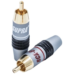 Supra Connettori RCA da Saldare RCA-6 – coppia