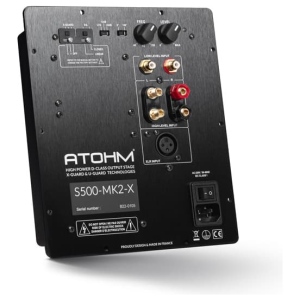 Waterfall Audio S500EX – Amplificatore per Subwoofer 500 W