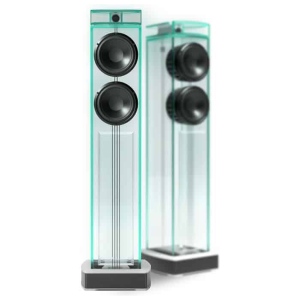Waterfall Audio Niagara XT3 Classic – Coppia Diffusori da Pavimento con Tromba in Vetro
