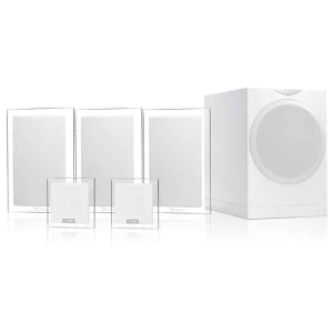 Waterfall Audio Pack 2 Bianco – Kit Diffusori Home Theater 5.1