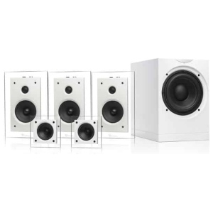 Waterfall Audio Pack 2 Bianco – Kit Diffusori Home Theater 5.1