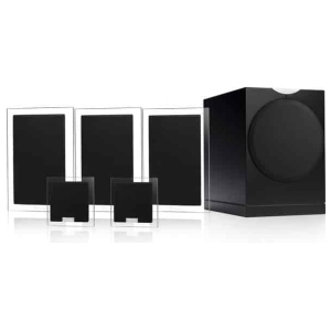 Waterfall Audio Pack 2 Nero – Kit Diffusori Home Theater 5.1