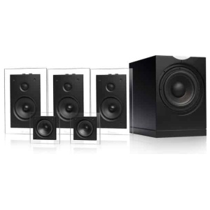 Waterfall Audio Pack 2 Nero – Kit Diffusori Home Theater 5.1