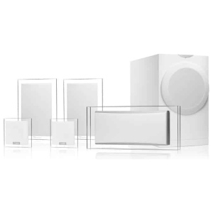 Waterfall Audio Pack 3 Bianco – Kit Diffusori Home Theater 5.1