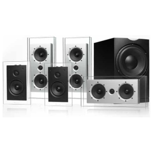 Waterfall Audio Pack 4 Nero – Kit Diffusori Home Theater 5.1