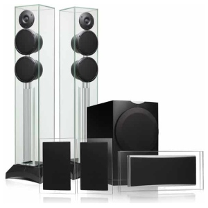Waterfall Audio Pack 5 Nero – Kit Diffusori Home Theater 5.1