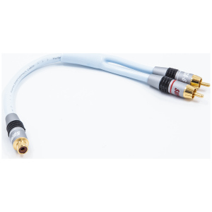 Supra Y-Link Adattatore 25 cm 1 RCA femmina – 2 RCA maschio – foto 2