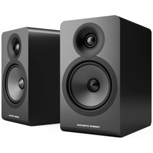 Acoustic Energy AE100², coppia in finitura nera senza griglie