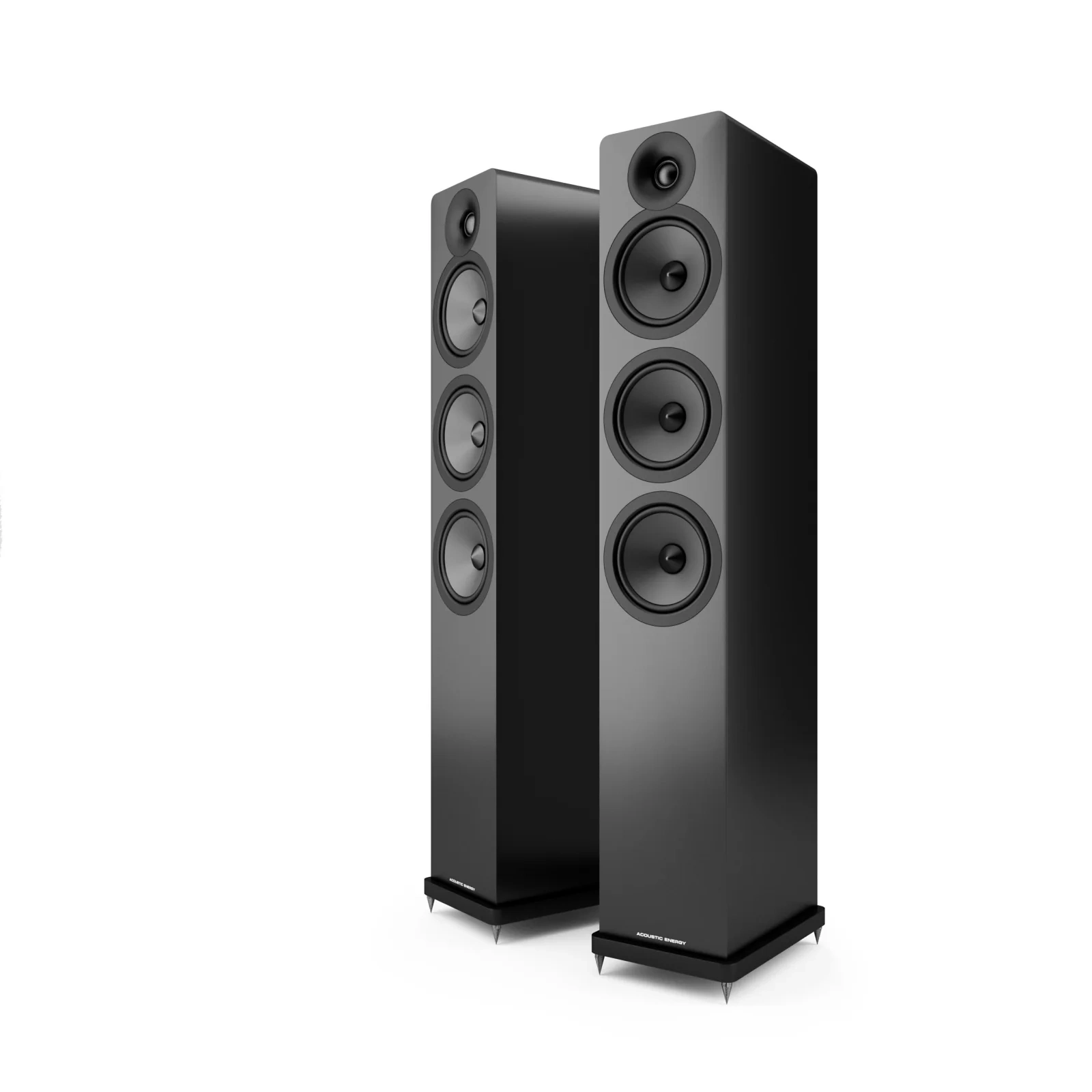 Acoustic Energy AE120², coppia in finitura nera senza griglie Acoustic Energy AE120², coppia in finitura nera senza griglie
