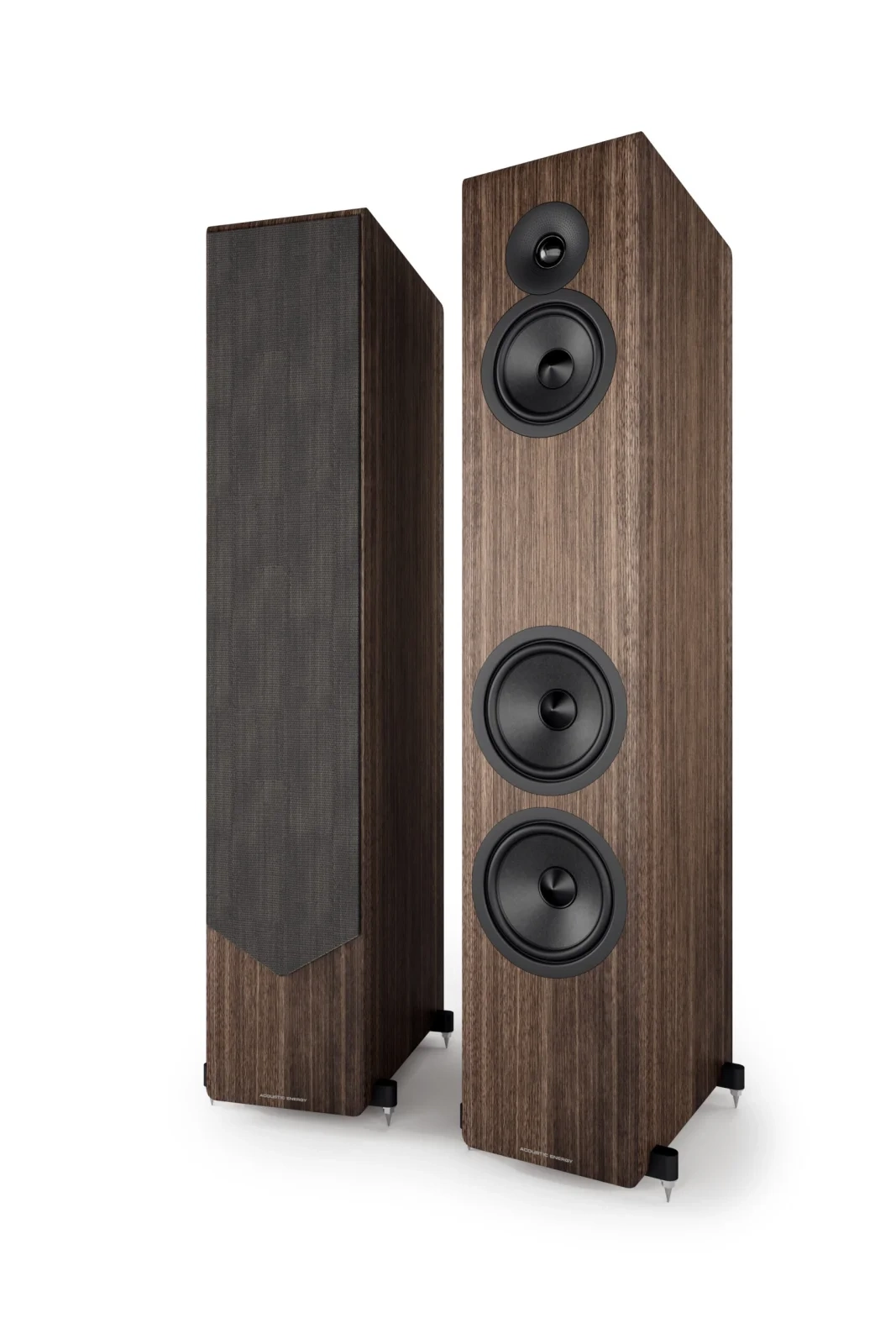 Acoustic Energy AE320² diffusori da pavimento a 3 vie in noce Acoustic Energy AE320² diffusori da pavimento a 3 vie in noce