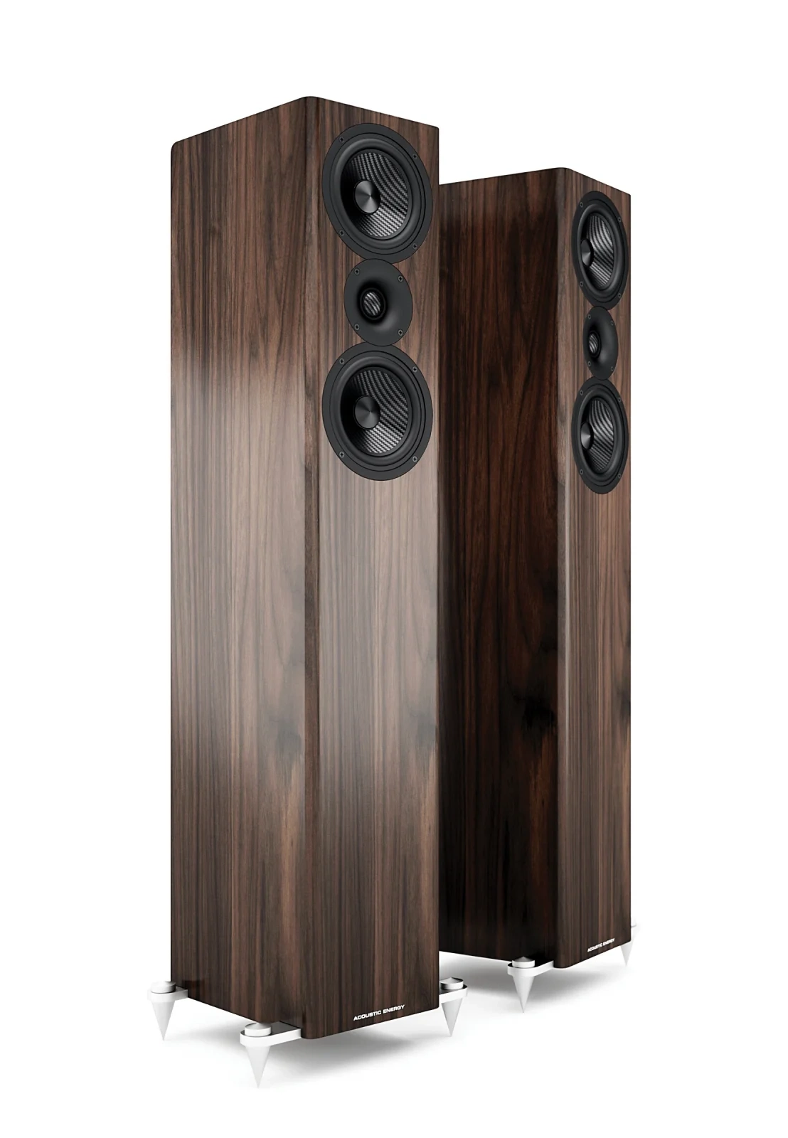 Acoustic Energy AE509 diffusori da pavimento in noce americano Acoustic Energy AE509 diffusori da pavimento in noce americano