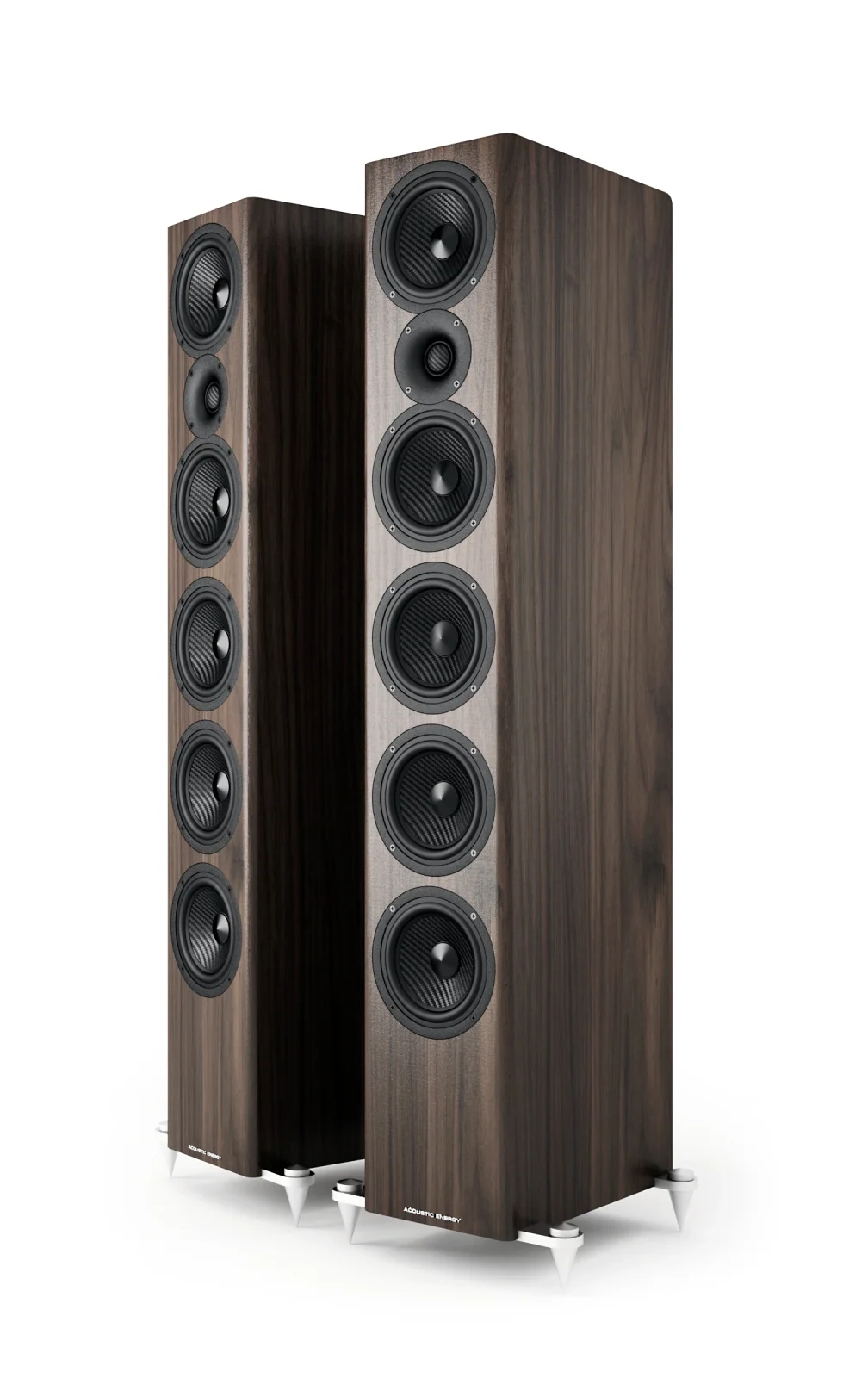 Acoustic Energy AE520 diffusori da pavimento in noce americano Acoustic Energy AE520 diffusori da pavimento in noce americano