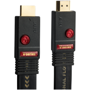AIM FLV 8K – Cavo HDMI Piatto in Argento 8K