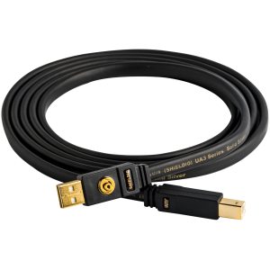 AIM UA3 – Cavo USB Audio Piatto in Argento - immagine 2