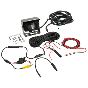 Alpine HCE-6012 – Telecamera Retromarcia per Camper Nera