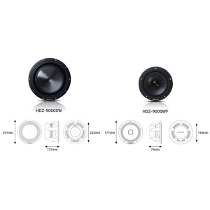 Alpine HDZ-9000 – Kit Altoparlanti 4 Vie F#1Status - immagine 2