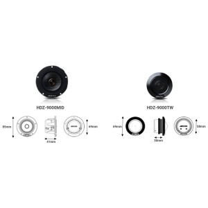 Alpine HDZ-9000 – Kit Altoparlanti 4 Vie F#1Status - immagine 3